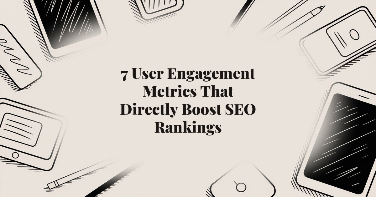 7 User Engagement Metrics That Directly Boost SEO Rankings