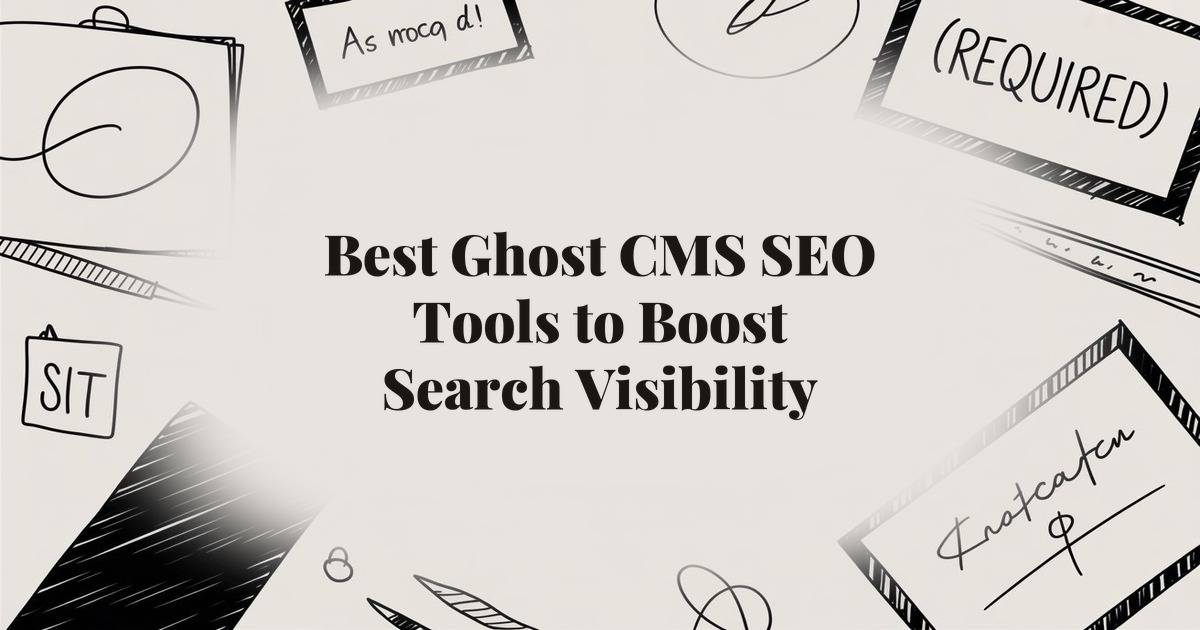 Best Ghost CMS SEO Tools to Boost Search Visibility