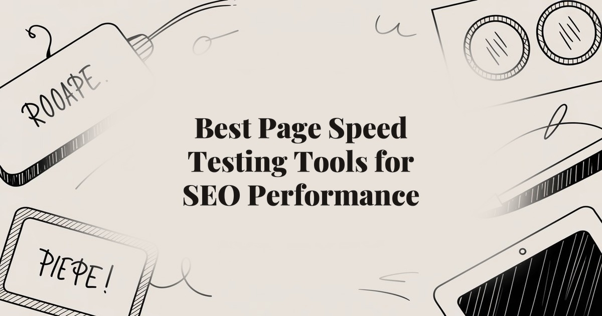 Best Page Speed Testing Tools for SEO Performance