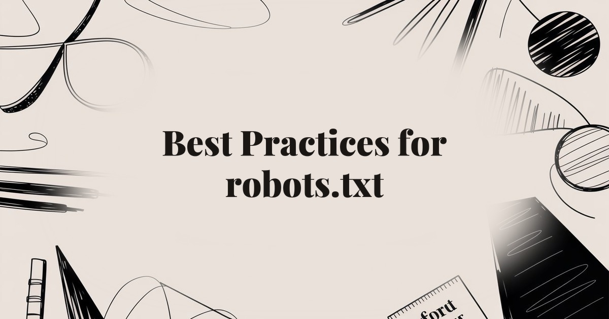Best Practices for robots.txt: A Complete SEO Guide