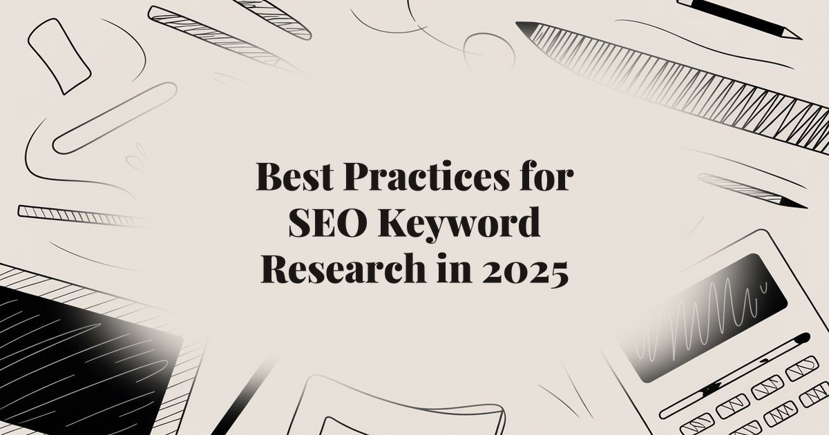 Best Practices for SEO Keyword Research in 2025