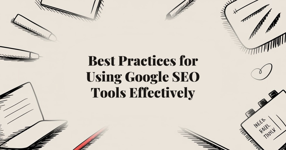 Best Practices for Using Google SEO Tools Effectively