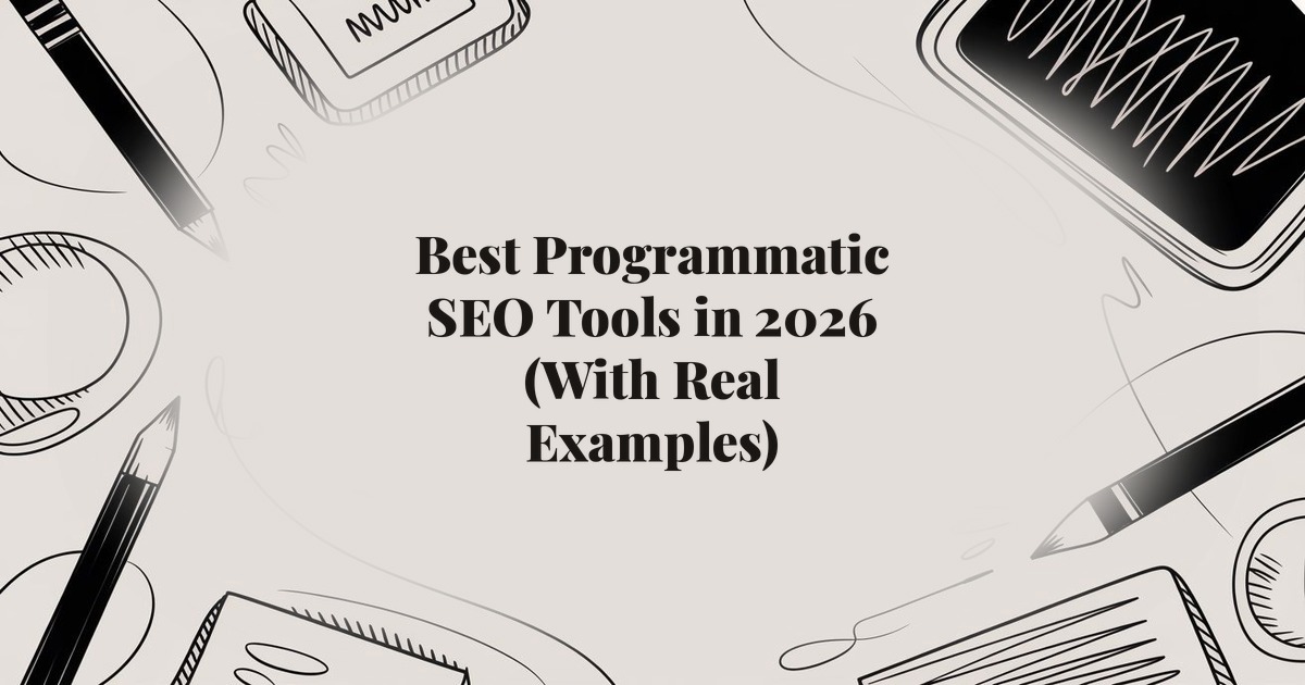 Best Programmatic SEO Tools in 2026 (With Real Examples)