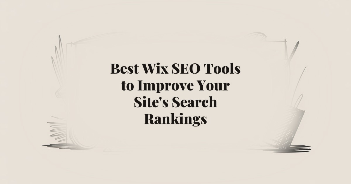 Best Wix SEO Tools to Improve Your Site’s Search Rankings
