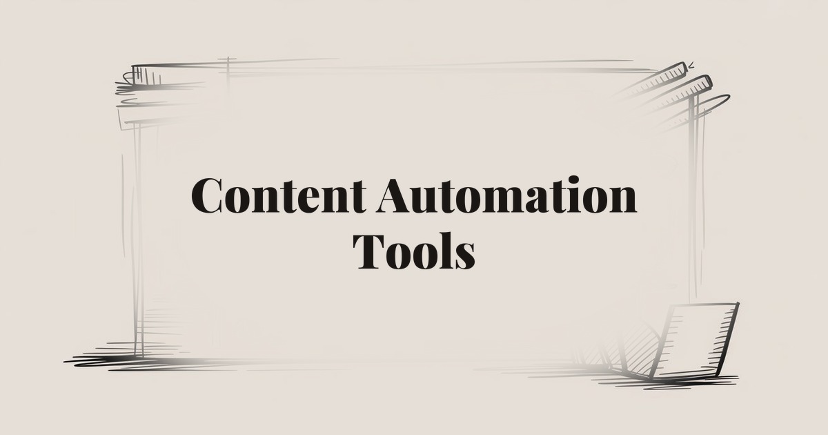 Content Automation Tools: Streamline Your Content Workflow