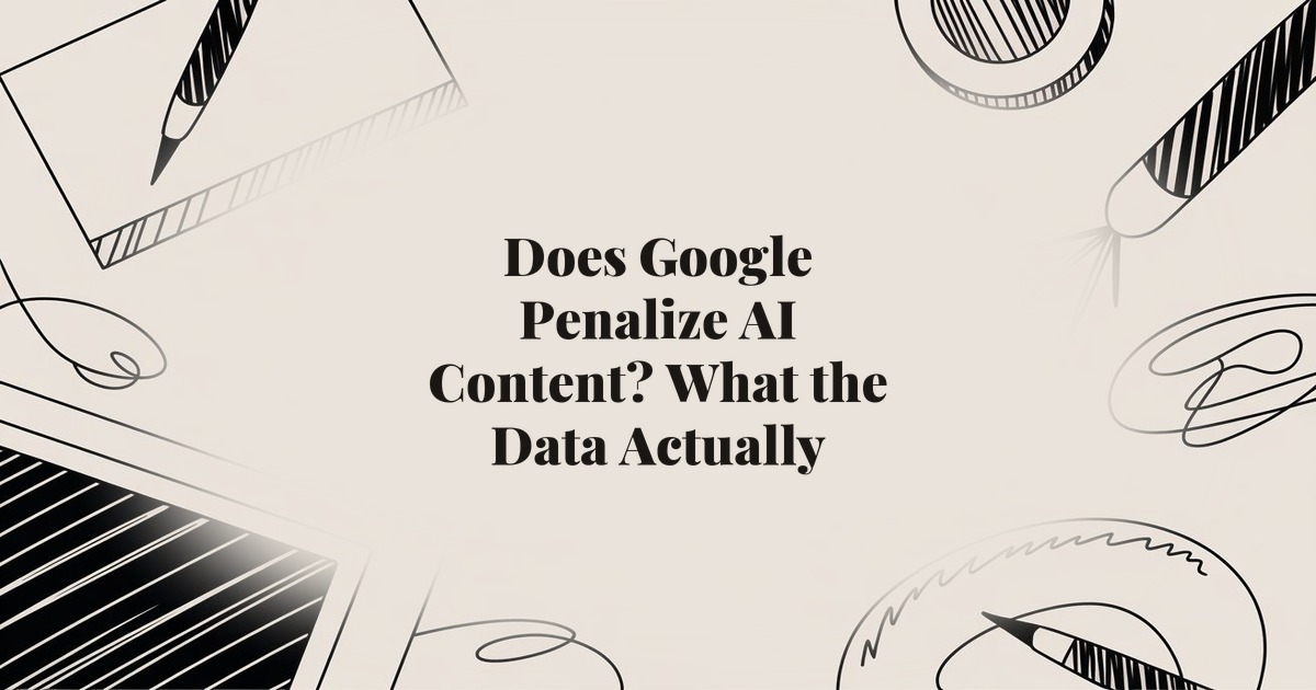 Does Google Penalize AI Content? What the Data Actually Shows