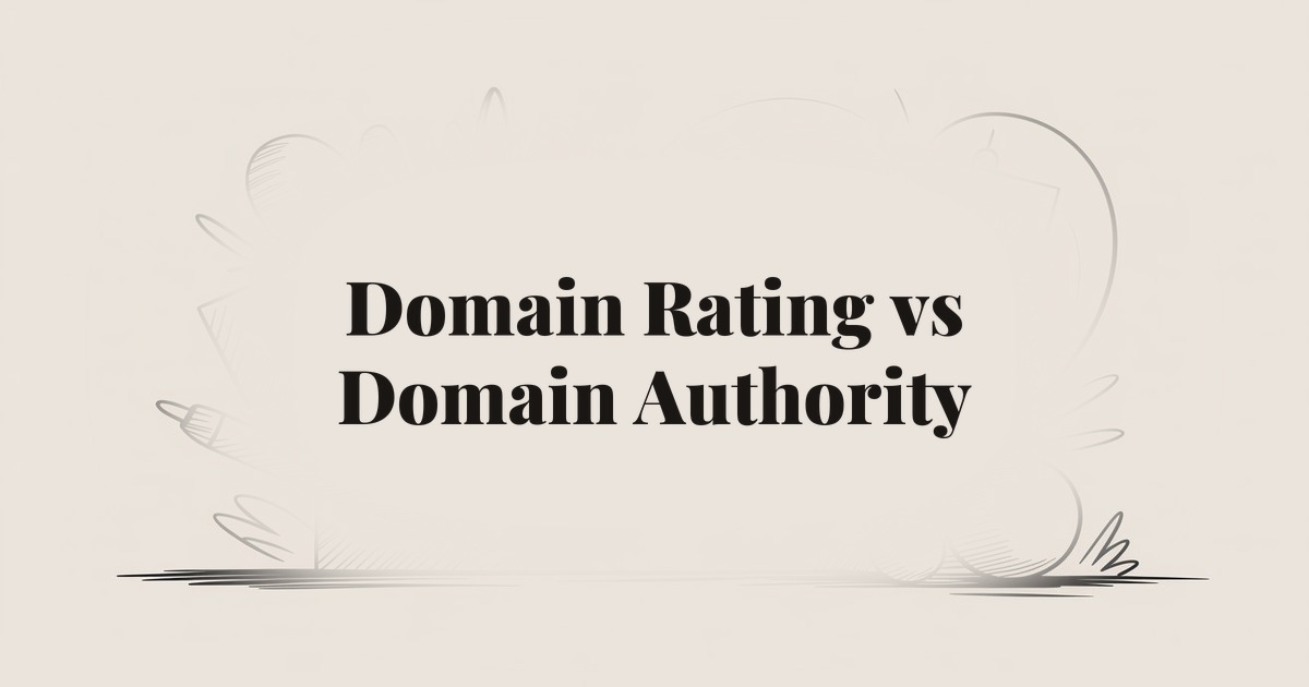 Domain Rating vs Domain Authority: What Is the Difference?
