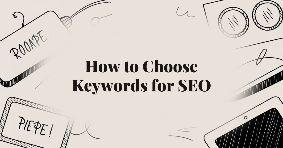 How to Choose Keywords for SEO: A Practical Selection Framework