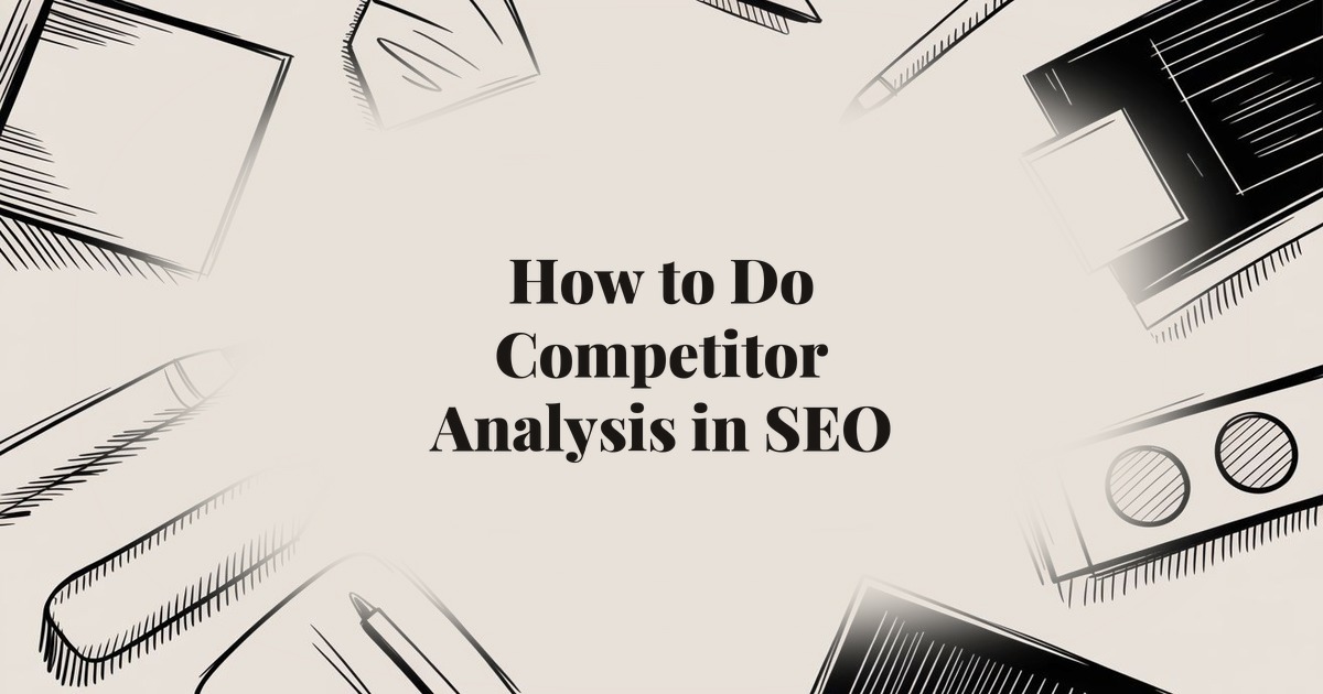 How to Do Competitor Analysis in SEO: A Practical Guide