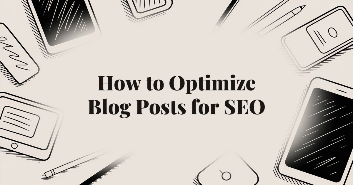How to Optimize Blog Posts for SEO: A Practical Checklist