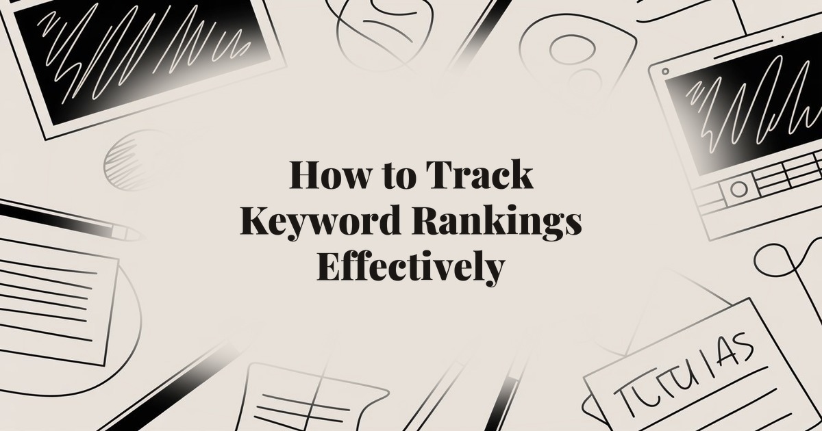 How to Track Keyword Rankings Effectively