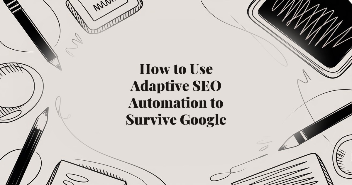 How to Use Adaptive SEO Automation to Survive Google Core Updates