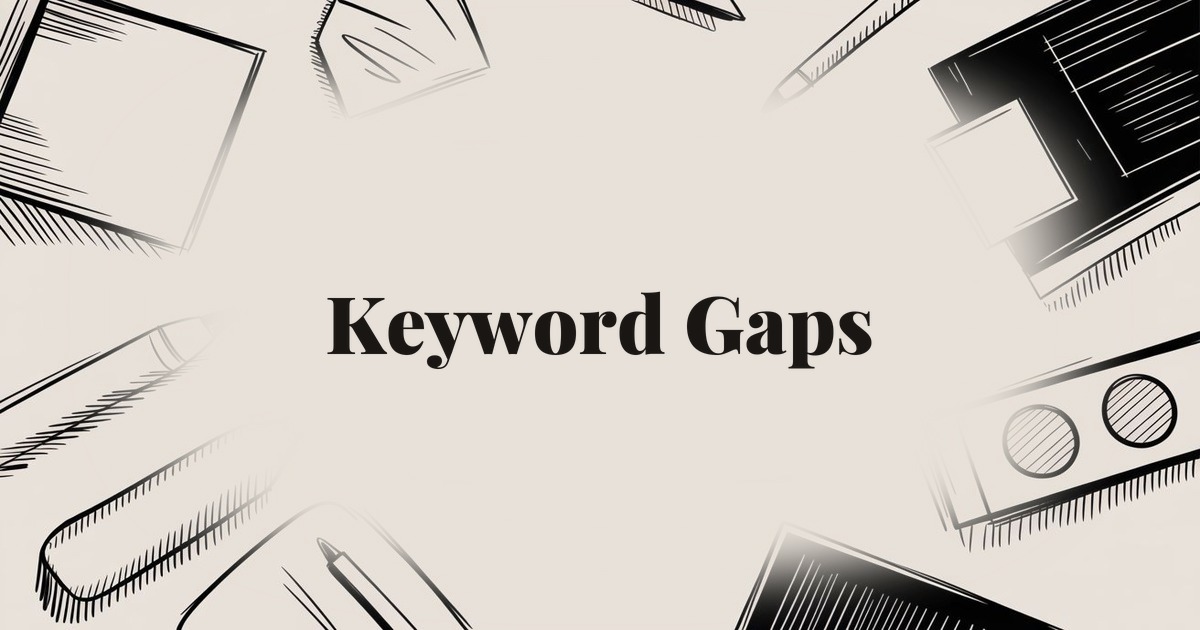 Keyword Gaps: What They Are, Why They Matter, and How to Find Them