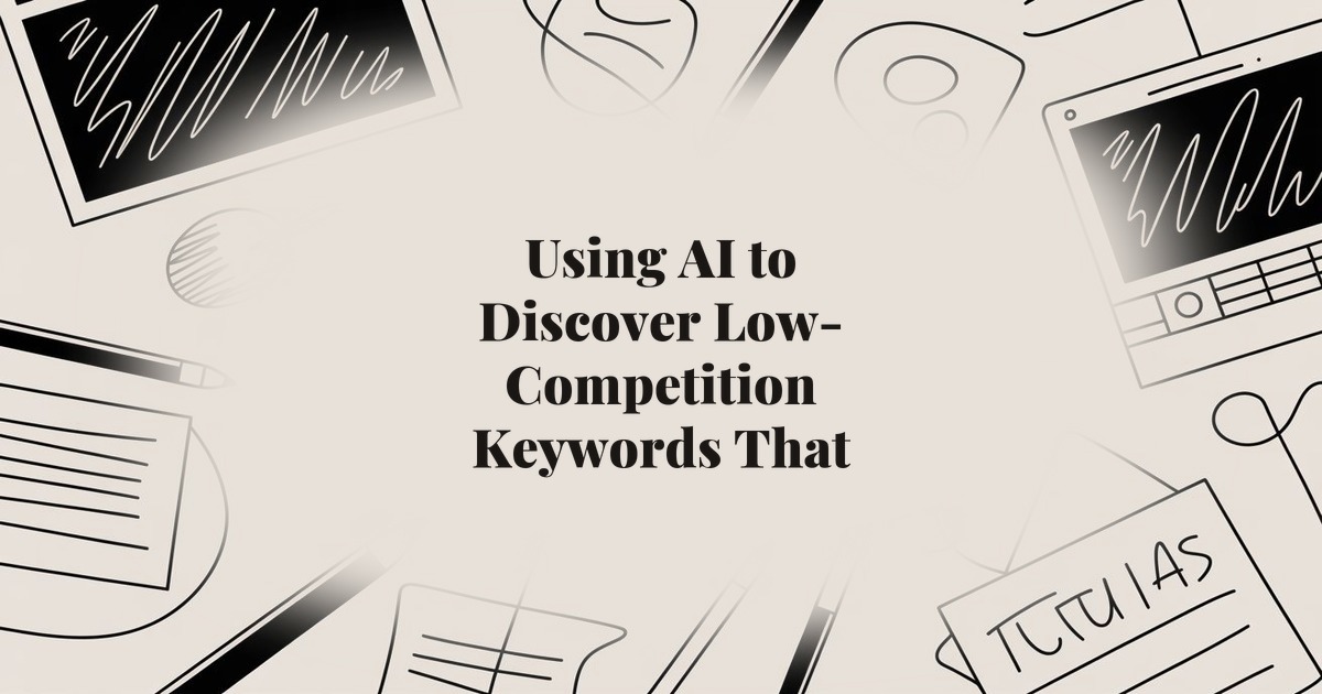 Using AI to Discover Low-Competition Keywords That Drive Traffic