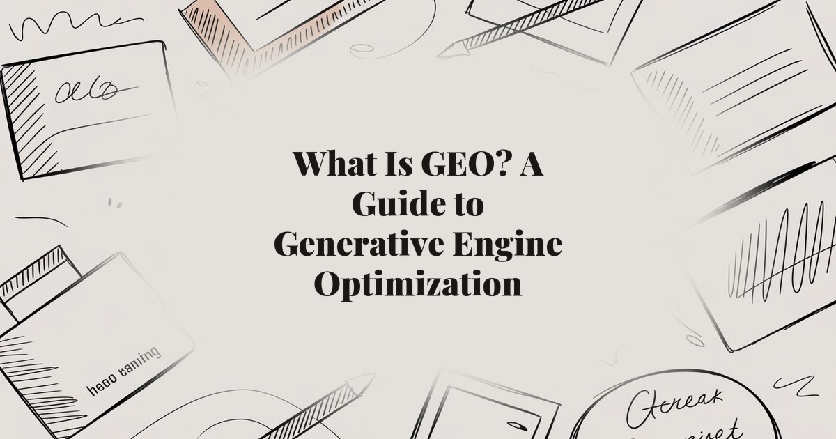 What Is GEO? A Guide to Generative Engine Optimization